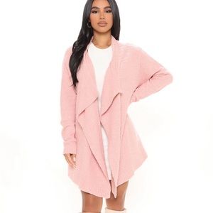 Fashion Nova Plus Sherpa Cardigan